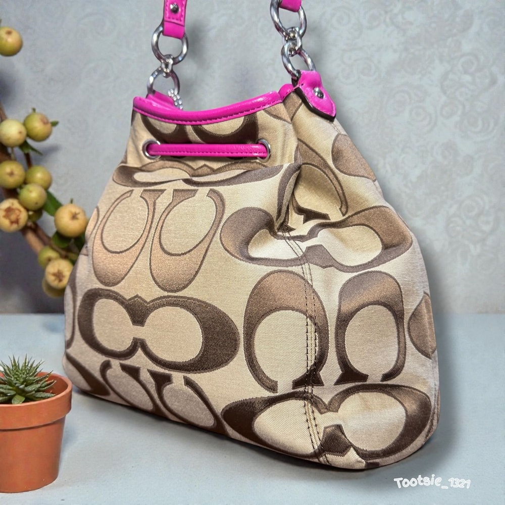 COACH DAISY- Bucket Shoulder Bag - Picture 7 of 15